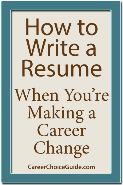 career change resume sample