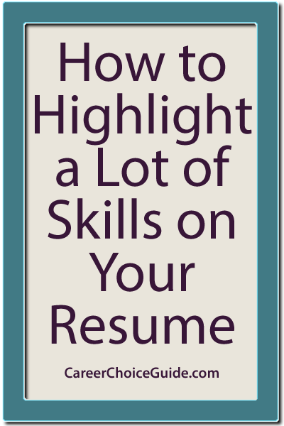 skills on your resumes